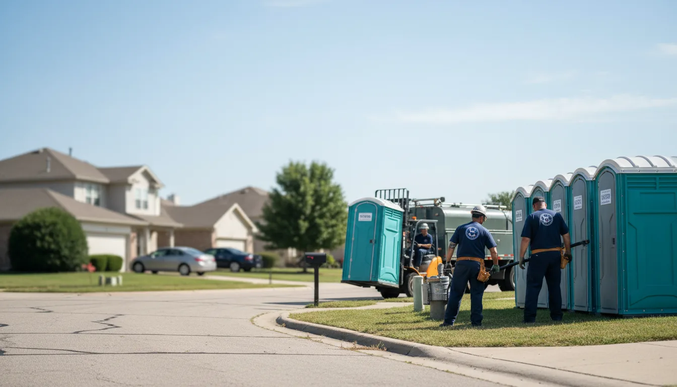 Porta Potty Rental in Midwest City, OK near me